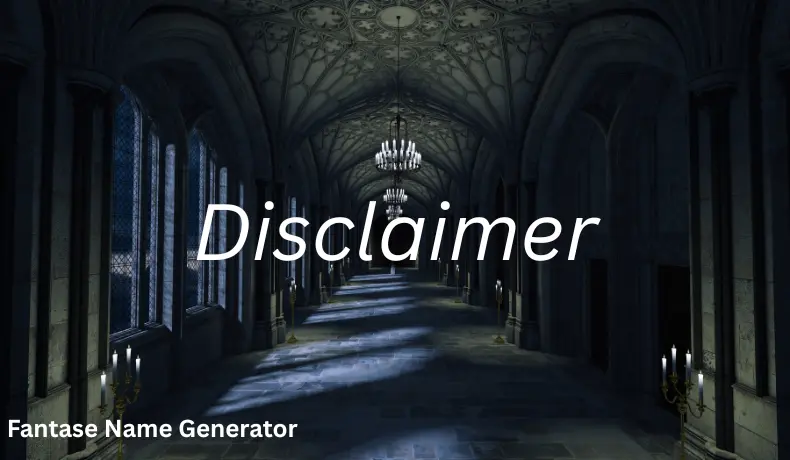 Disclaimer Disclaimer