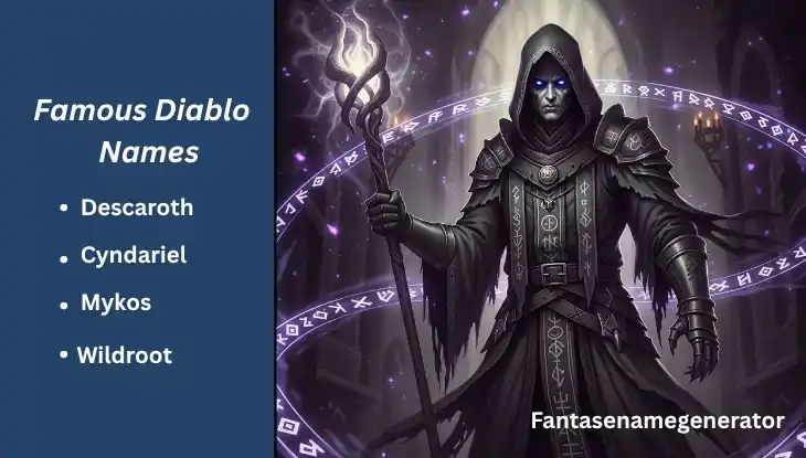Famous Diablo Names Famous Diablo Names